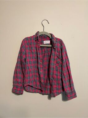 Vintage Honors Boys Toddler Flannel
